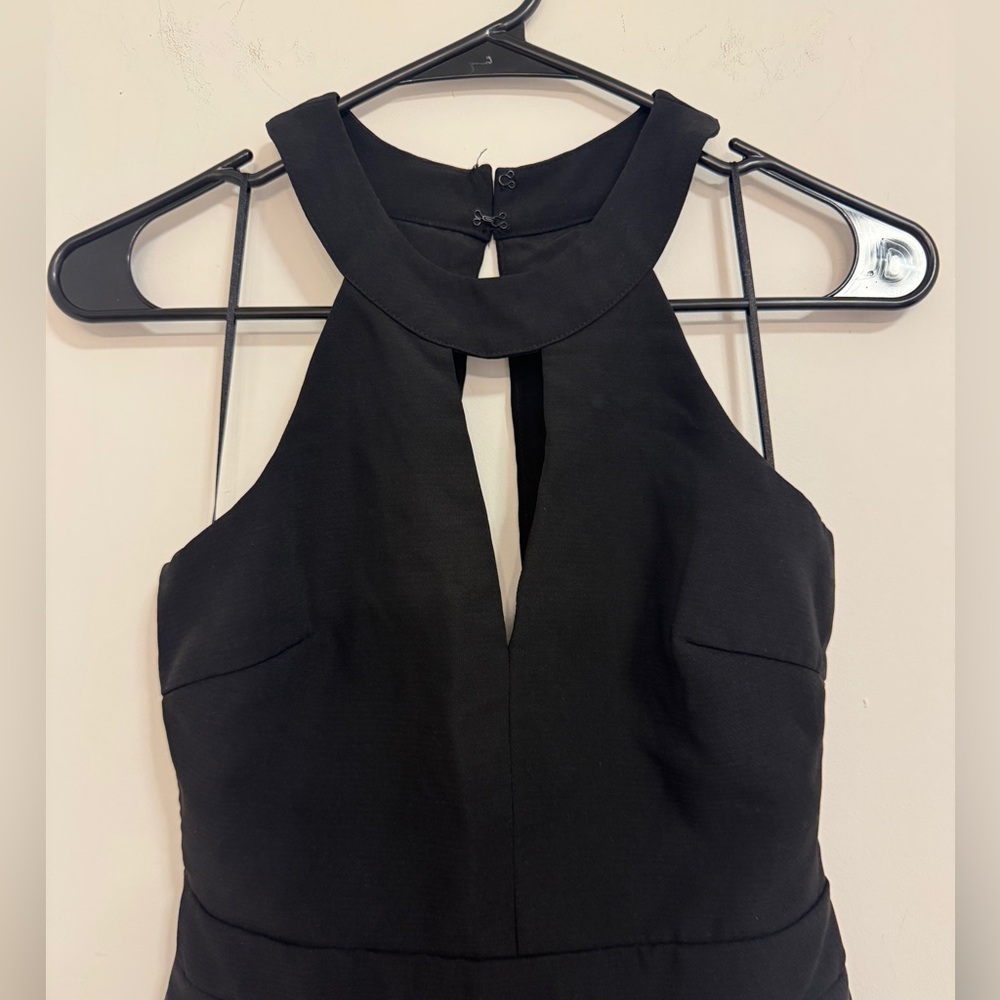 Adelyn Rae Black Asymmetrical Dress - Picture 3 of 7
